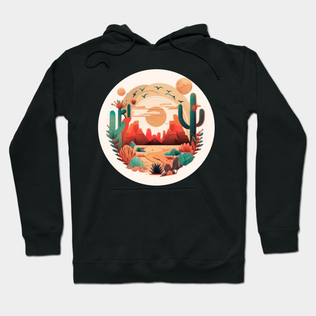 Desert Traveler Gift Hoodie by TheLaundryLady